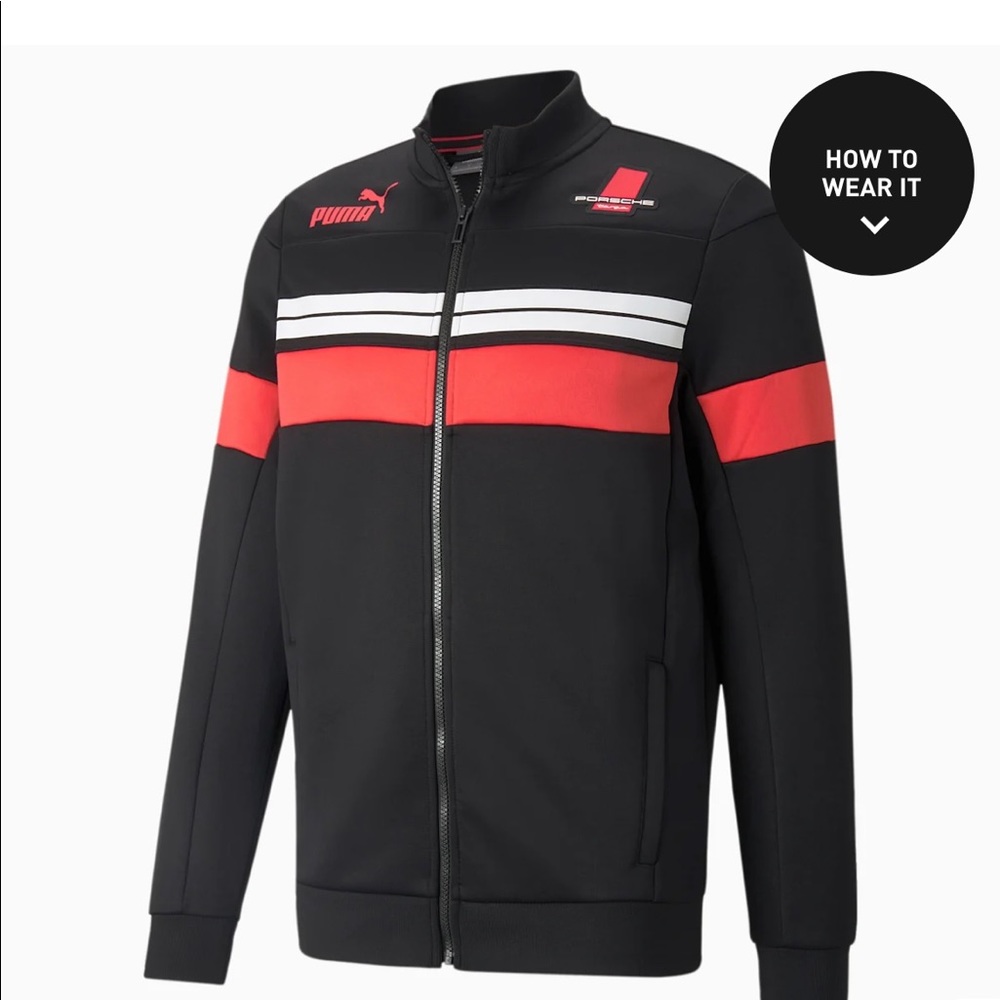 Porsche Puma collection mens track suit